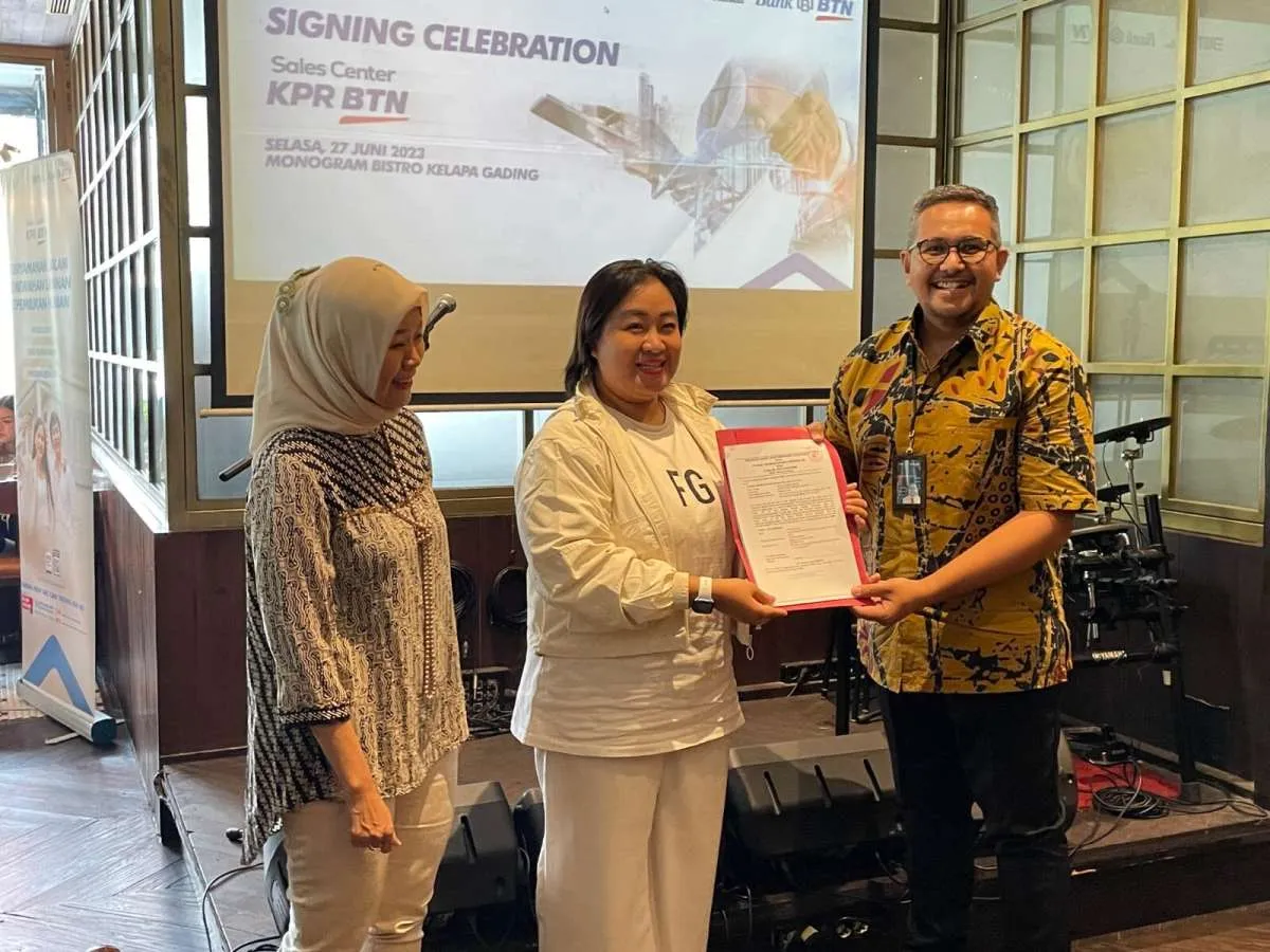 Genjot KPR Non Subsidi, Sales Center KPR BTN Gelar Akad Kredit Kredit Perdana