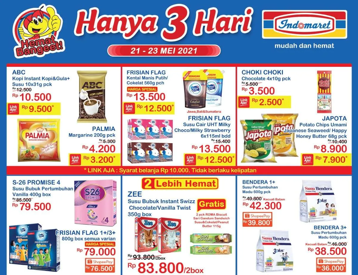 Promo Indomaret Hari Minggu 23 Mei 2021, diskonan weekend!