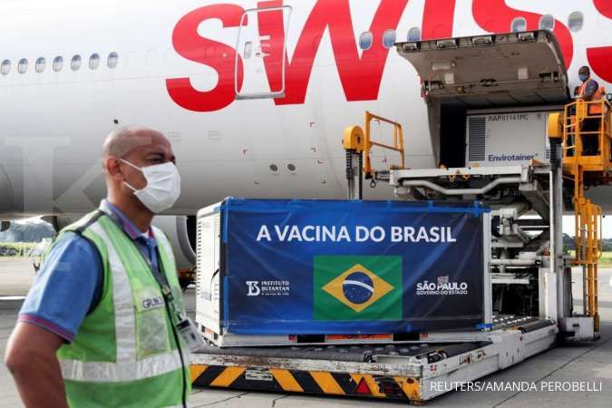 Distribusi tersendat, Brasil tetap mulai vaksinasi Covid-19 