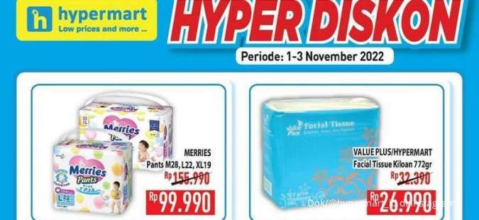 Promo Hypermart Sampai Hari Ini Kamis 3 November 2022, Jangan Melewatkan!