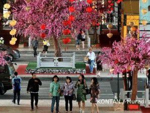 Senayan City mendulang pengunjung selama Imlek