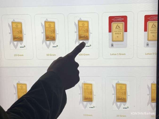 Tahun Ini, Aneka Tambang (ANTM) Targetkan Penjualan Emas 30-35 Ton 