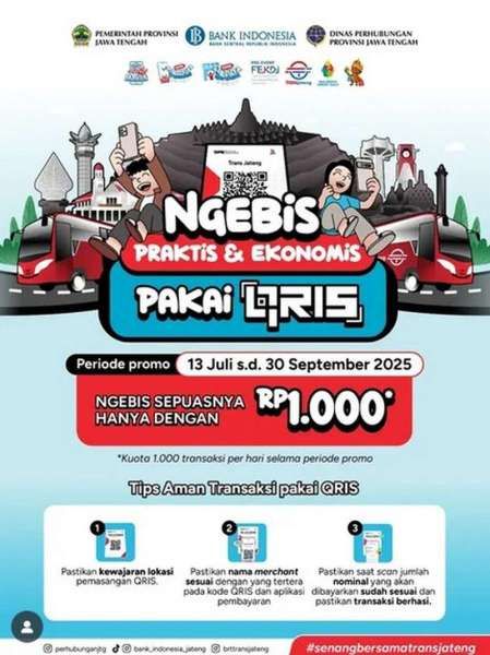 Promo BRT Trans Jateng Juli-September 2025