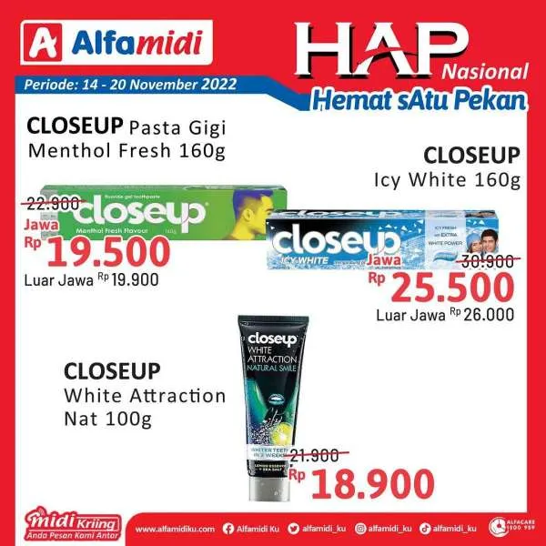 Promo Alfamidi Hemat Satu Pekan Periode 14-20 November 2022