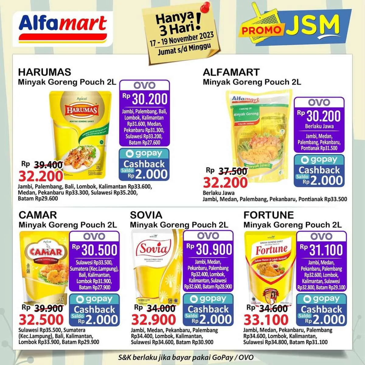 Katalog Promo JSM Alfamart Periode 17-19 November 2023, Lebih Hemat Hanya 3 Hari!