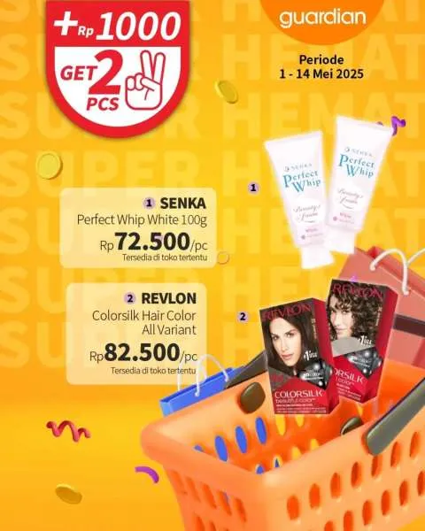 Promo Guardian Super Hemat Periode 1-14 Mei 2025
