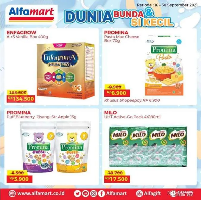 Promo Alfamart Dunia Bunda & Si Kecil