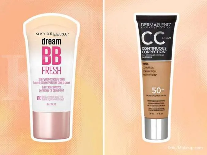 BB Cream Vs CC Cream, Ini Perbedaannya