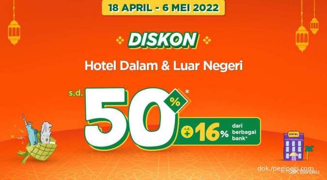Promo PegiPegi Sampai 6 Mei 2022, Diskon Hotel Dalam & Luar Negeri hingga 50%