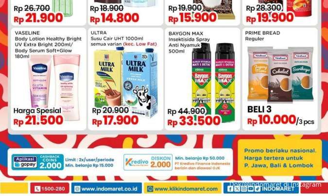 Promo Indomaret Weekend Terbaru Oktober 2024, Susu UHT Ultra Milk Harga Spesial