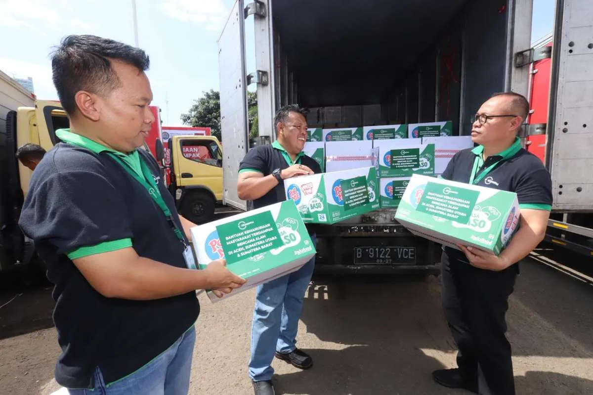 Kolaborasi dengan APRINDO, Aksesmu Salurkan Bantuan untuk Korban Bencana Sumatera