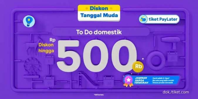 Promo Tiket.com 24 Juni - 3 Juli 2022, Nikmati Diskon To Do Hingga Rp 500.000