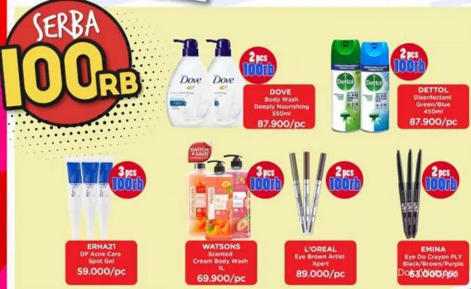 Promo Watsons Weekend Special Periode 13-16 Januari 2022