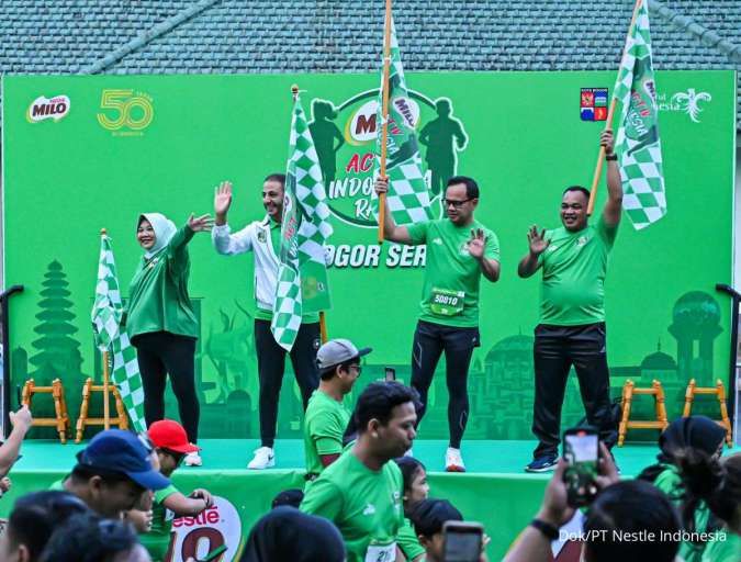 50 Tahun MILO di Indonesia, 3.000 Pelari Ikuti Road to MILO ACTIV Indonesia Race 2024