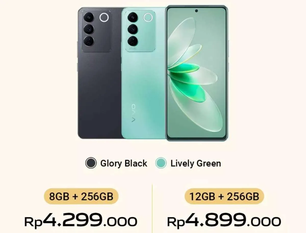 Mulai dari Rp 4,3 Juta, Simak Daftar Harga HP Vivo V27e di Indonesia