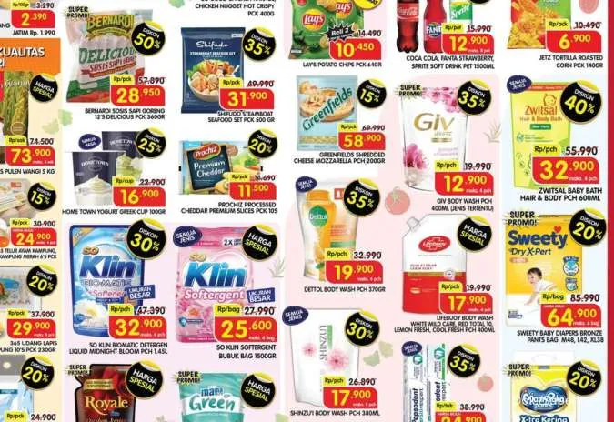 Promo JSM Superindo Spesial 6.6 Periode 5-7 Juni 2026, Diskon 50% dan Beli 1 Gratis 1