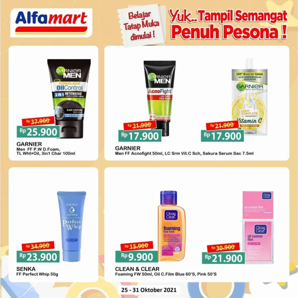 Promo Alfamart Edisi Belajar Tatap Muka, Aneka Produk Personal Care Diskon Lumayan!