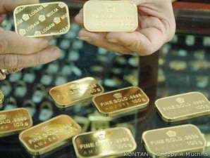 Gadai emas terkerek harga emas