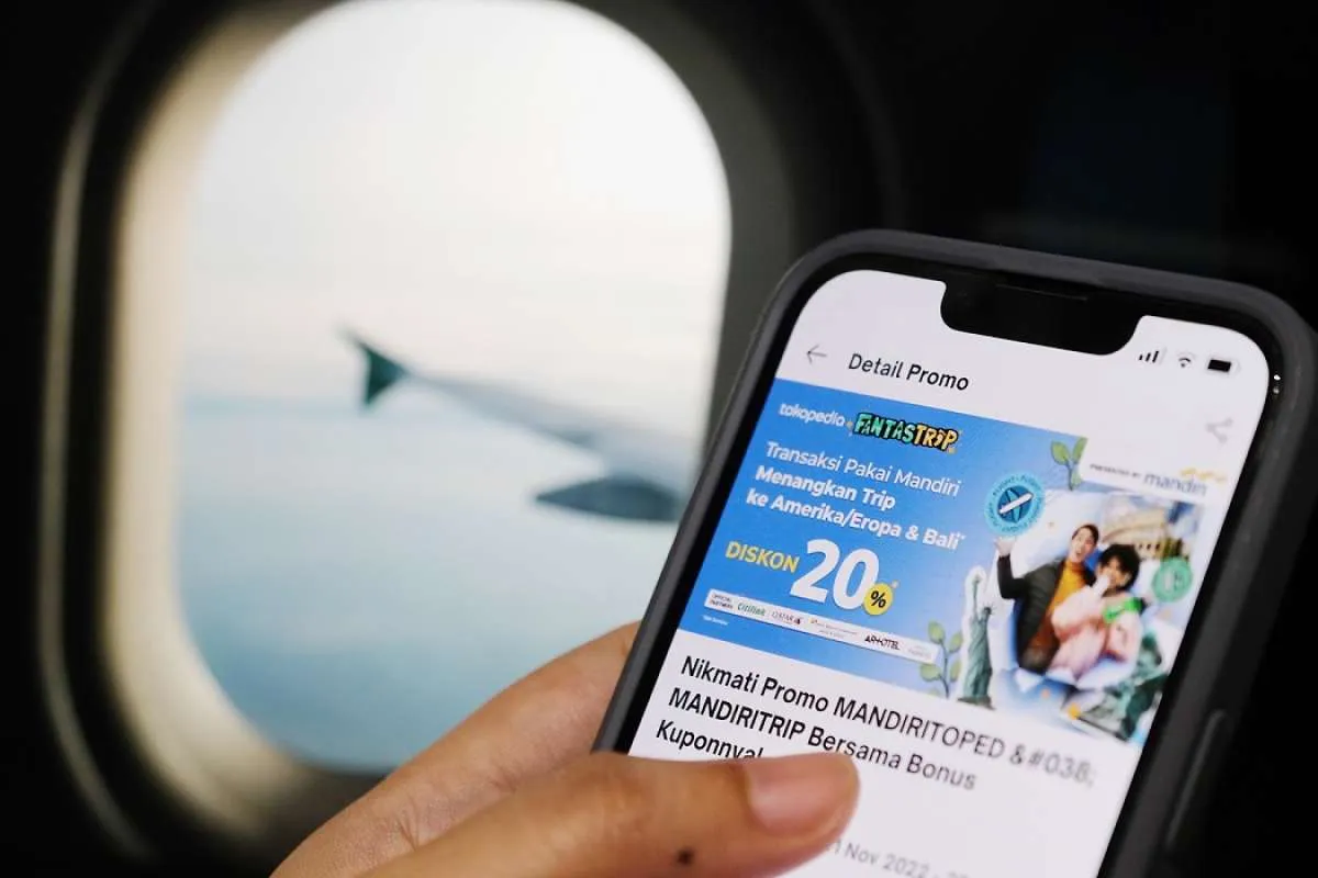 Tokopedia: Jelang Liburan Akhir Tahun, Transaksi Online Travel Naik 3,5 Kali Lipat