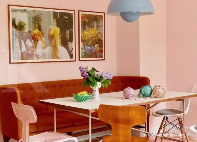 Inspirasi Warna Cat Tembok Peach dan Coral, Rumah Jadi Cantik dan Eyecatching!