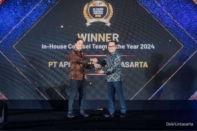 Lintasarta Raih 3 Penghargaan di Indonesian In-House Counsel Summit & Awards 2024