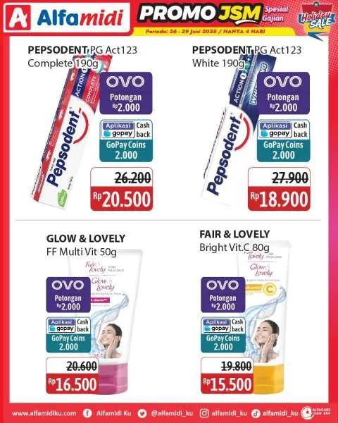 Promo JSM Alfamidi Spesial Gajian Periode 26-29 Juni 2025