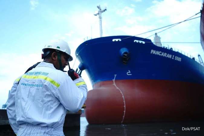  Pancaran Samudera Transport (PSAT) Resmi Melantai di BEI, Sahamnya Melesat 25%
