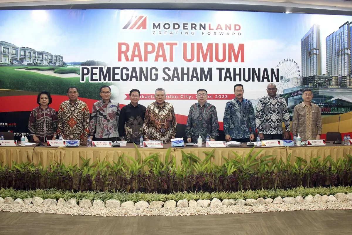 Modernland Realty Optimistis Penjualan Tahun 2023 Meningkat