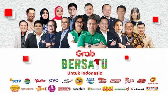 Bersatu untuk Indonesia: 23 Merek Favorit Nasional Dukung Grab Galang Bantuan untuk Penanganan Pandemi