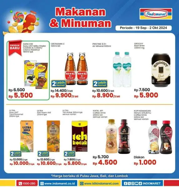 Promo Indomaret Super Hemat Periode 19 September-2 Oktober 2024