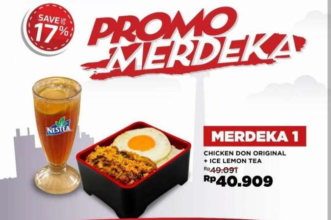 Promo Gokana Merdeka 1-31 Agustus 2022, Makan dan Minum Diskon 17%