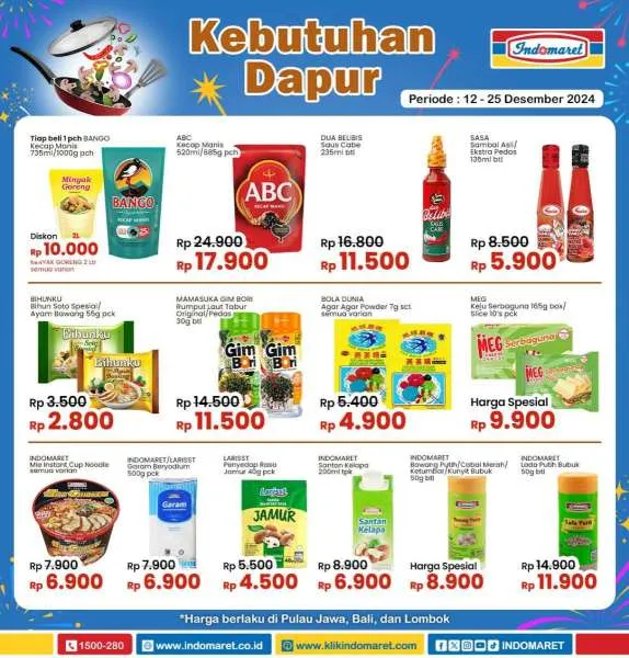 Promo Indomaret Super Hemat Periode 12-25 Desember 2024