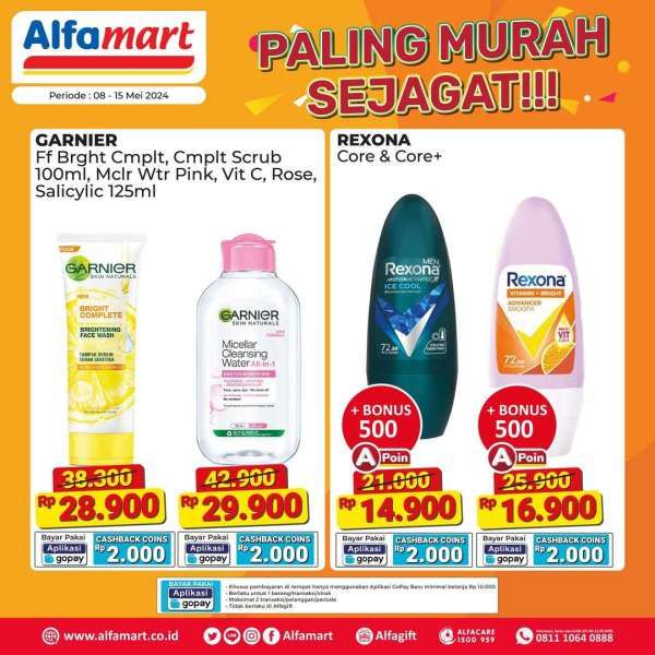 Promo Alfamart Paling Murah Sejagat Periode 8-15 Mei 2024