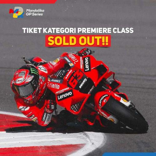 MotoGP 2022, Tiket Kategori Premiere Class Seharga Rp15 Juta Habis Terjual
