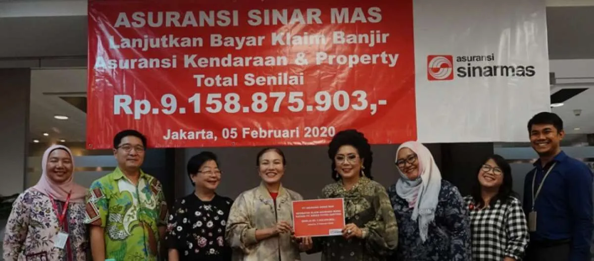 Asuransi Sinar Mas bayar klaim asuransi akibat banjir senilai Rp 9,31 miliar