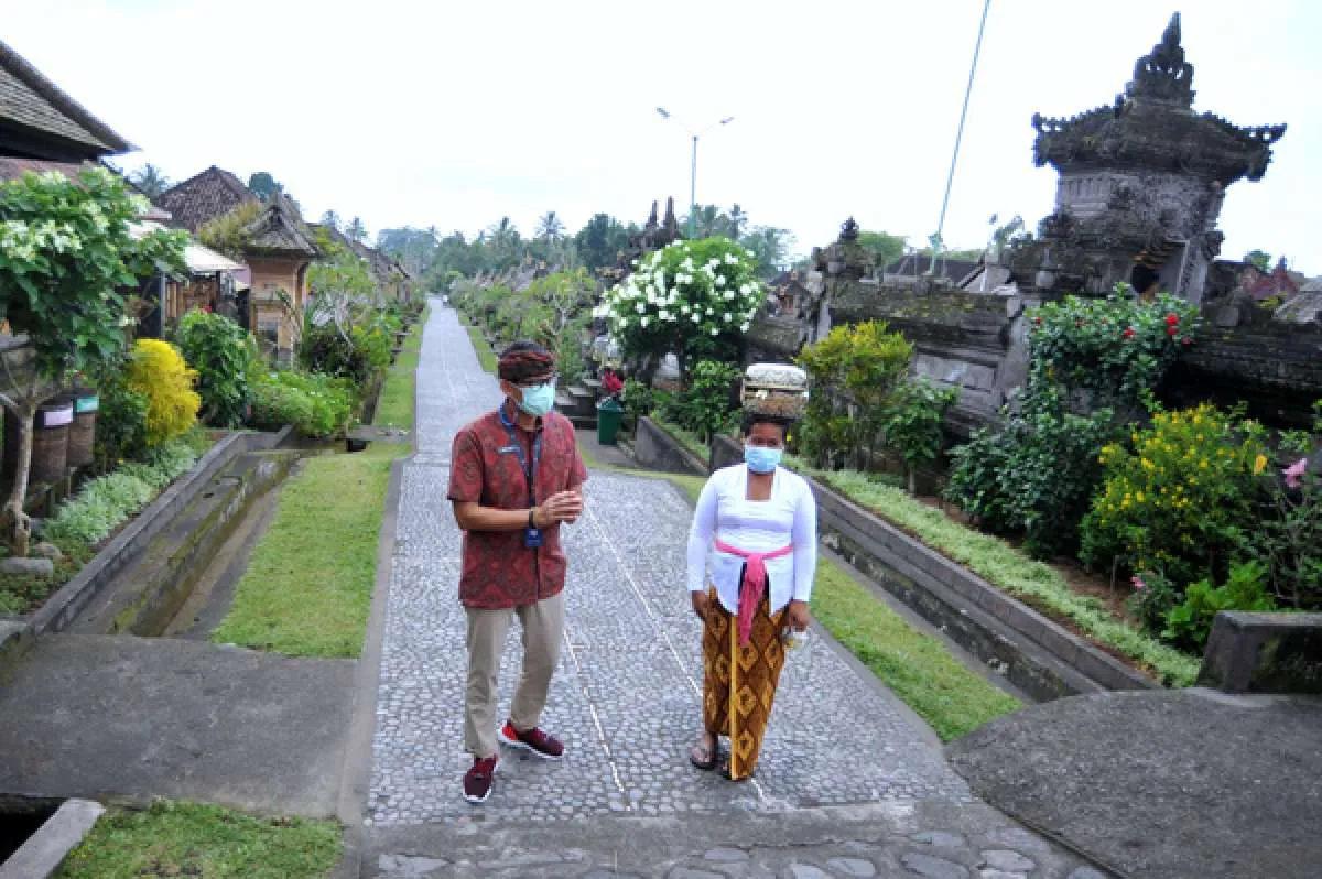 Prakiraan Cuaca Bali Cerah Berawan, Bangli Potensi Turun Hujan Ringan