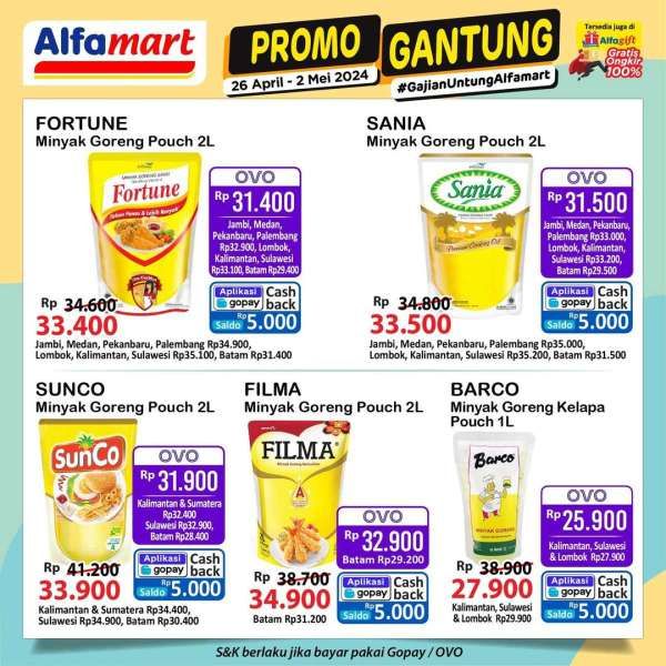 Promo Alfamart Gantung Terbaru 26 April-2 Mei 2024