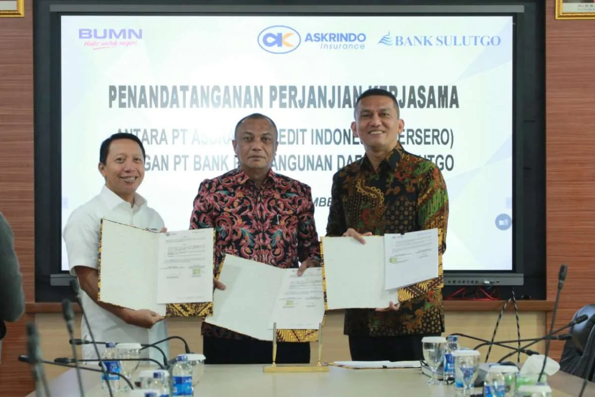 Askrindo menjalin kerjasama dengan Bank SulutGo dalam pemanfaatan asuransi