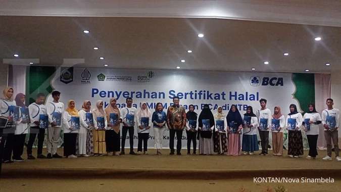 BCA Gelar Penyerahan 475 Sertifikat Halal Kepada UMKM di Nusa Tenggara Barat