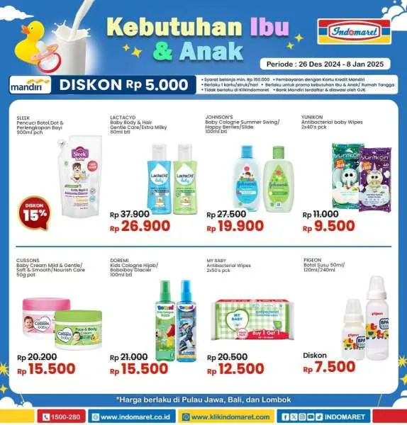 Promo Indomaret Super Hemat Periode 26 Desember 2024-8 Januari 2025