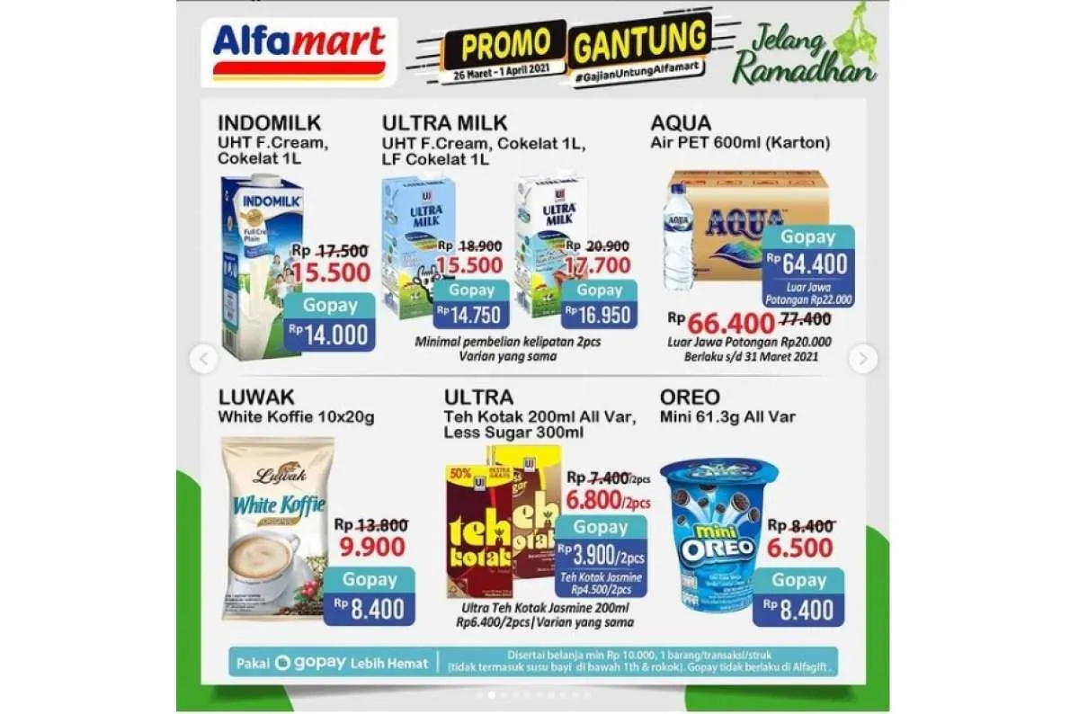 Promo JSM Alfamart 27 Maret, diskonan meriah akhir pekan! 