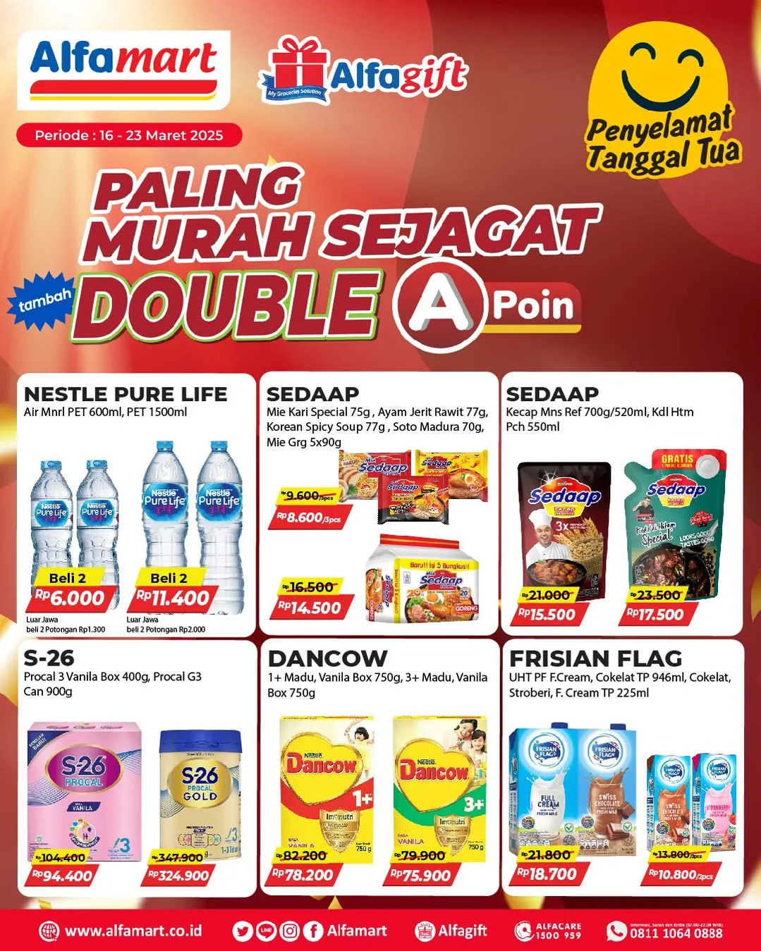 Promo Alfamart Paling Murah Sejagat Periode 16-23 Maret 2025