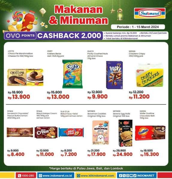 Promo Indomaret Super Hemat Periode 1-15 Maret 2024