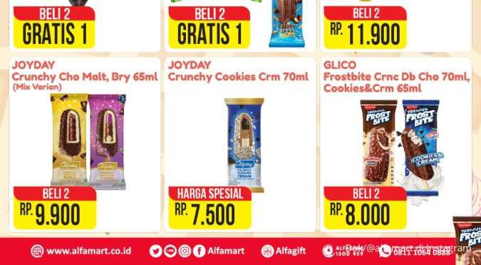 Promo Es Krim di Superindo Weekday Diskon 50%, Dapatkan Harga Spesial di Alfamart