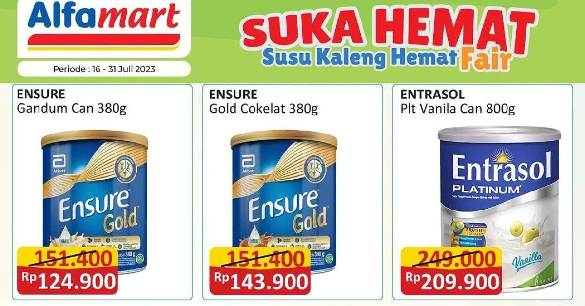 Harga Promo Alfamart Terbaru 19 Juli 2023, Promo Menarik Susu Kaleng Hemat