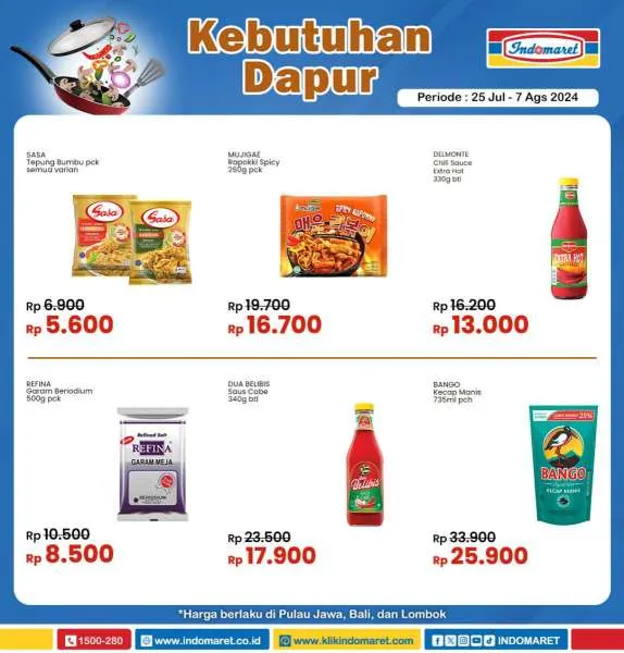 Promo Indomaret Super Hemat Periode 25 Juli-7 Agustus 2024