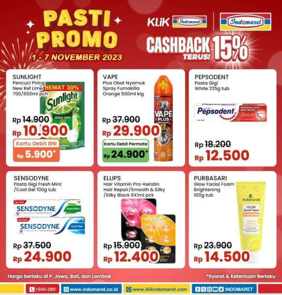 Promo Indomaret Berlaku Sampai 7 November 2023