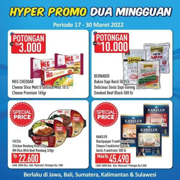 Promo Hypermart Dua Mingguan Periode 17-30 Maret 2022