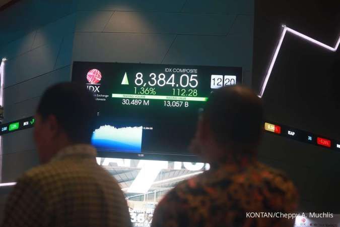 IHSG Dibuka Naik ke 8.423, Top Gainers LQ45: JPFA, GOTO dan BREN, Selasa (24/2)