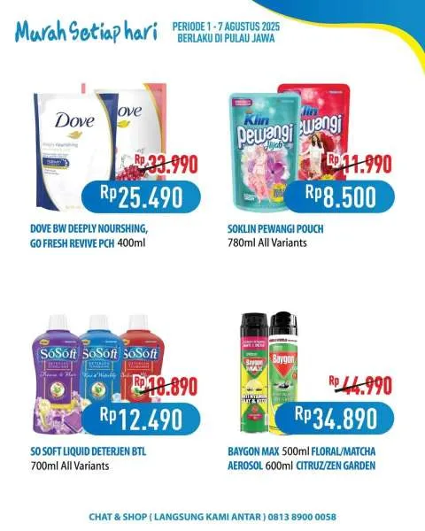 Promo JSM Hypermart Hyper Diskon Weekend Periode 1-4 Agustus 2025